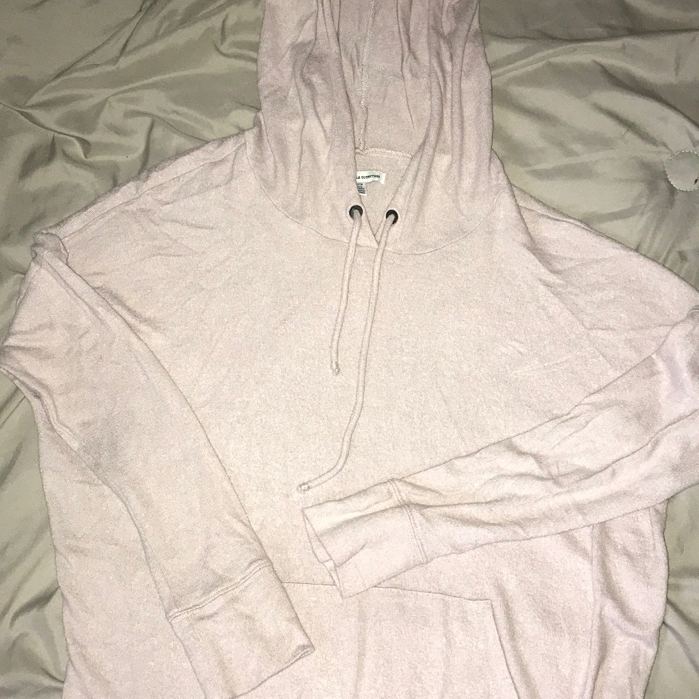 American Eagle Outfitters pale pink hoodie